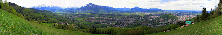 A view of Salzburg